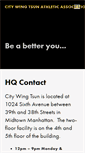 Mobile Screenshot of citywingtsun.com